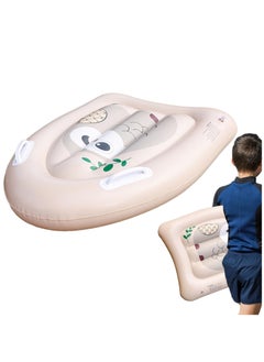 Excefore Surfboard with Handle, Owl Pattern Slip Slide Water Park Body Surfing Board, Lightweight Surfboard for Slip and Slide, Surfing, Swimming and Water Fun, Durable and Easy to Carry  - Image 1