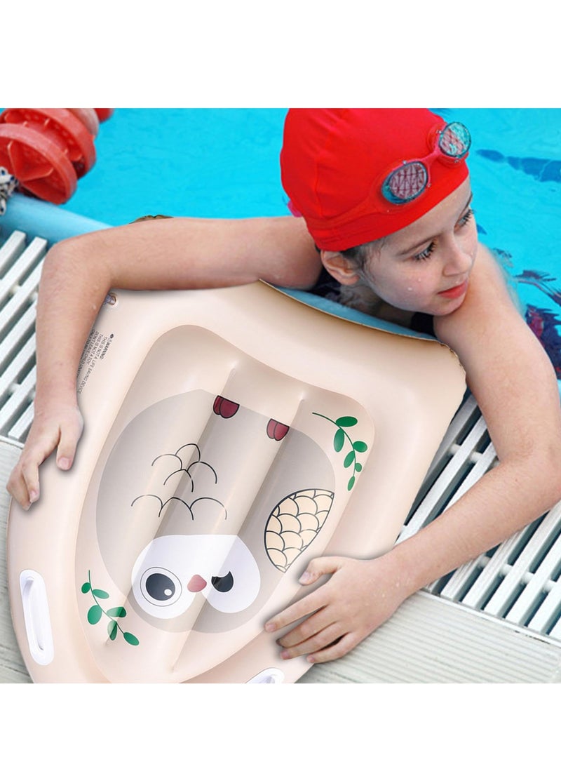 Excefore - Surfboard with Handle, Owl Pattern Slip Slide Water Park Body Surfing Board, Lightweight Surfboard for Slip and Slide, Surfing, Swimming and Water Fun, Durable and Easy to Carry - Image 1