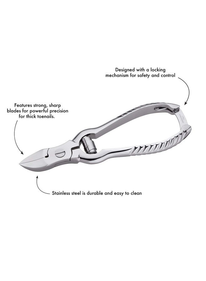 تويزرمان مقص أظافر القدمين من تويزرمان المحدودة بنابض أسطواني - Image 4
