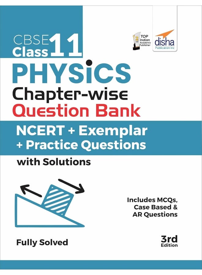 CBSE Class 11 Physics Chapter-wise Question Bank - NCERT + Exemplar + Practice Questions with Solutions - 3rd Edition - Image 1