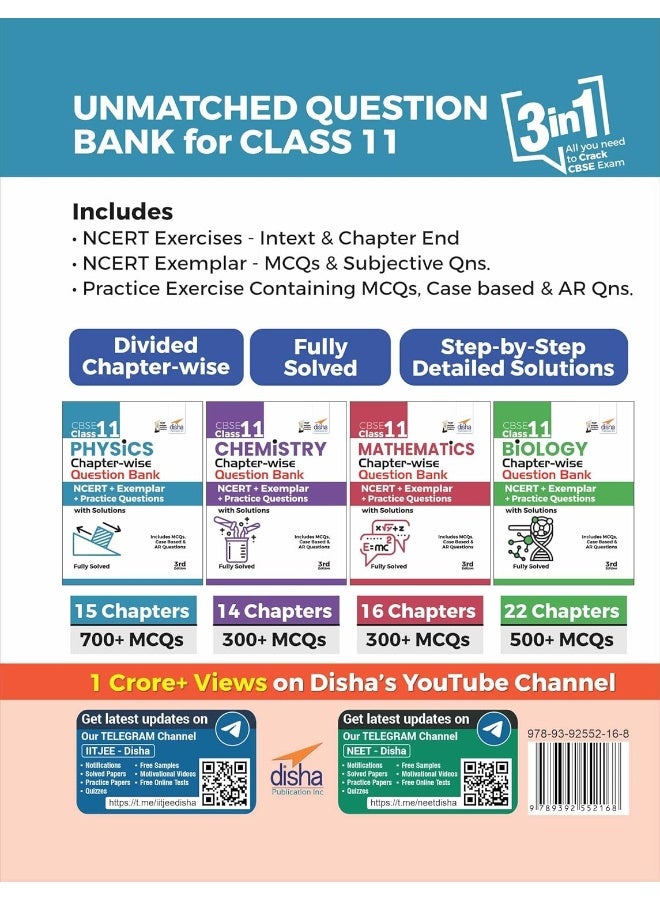CBSE Class 11 Physics Chapter-wise Question Bank - NCERT + Exemplar + Practice Questions with Solutions - 3rd Edition - Image 3
