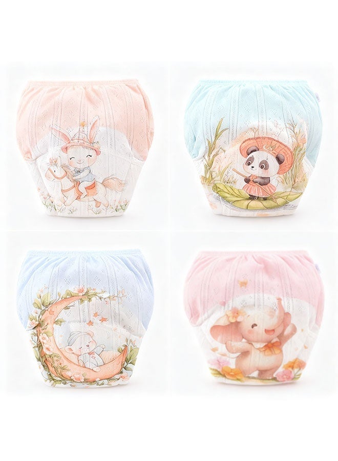 4-Pack Super Absorbent Potty Training Pants for Toddlers 2-4 Years (15-21KG) - Image 1