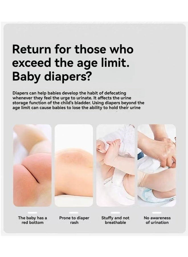 4-Pack Super Absorbent Potty Training Pants for Toddlers 2-4 Years (15-21KG) - Image 2