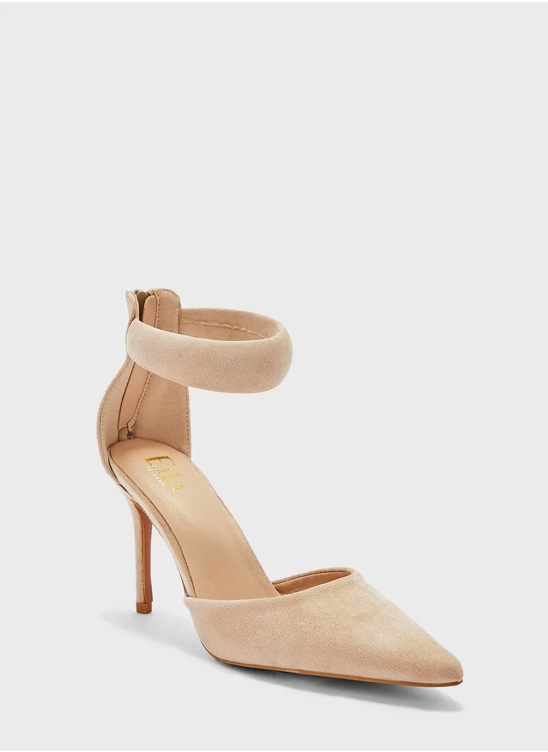 ELLA Ankle Strap Pumps