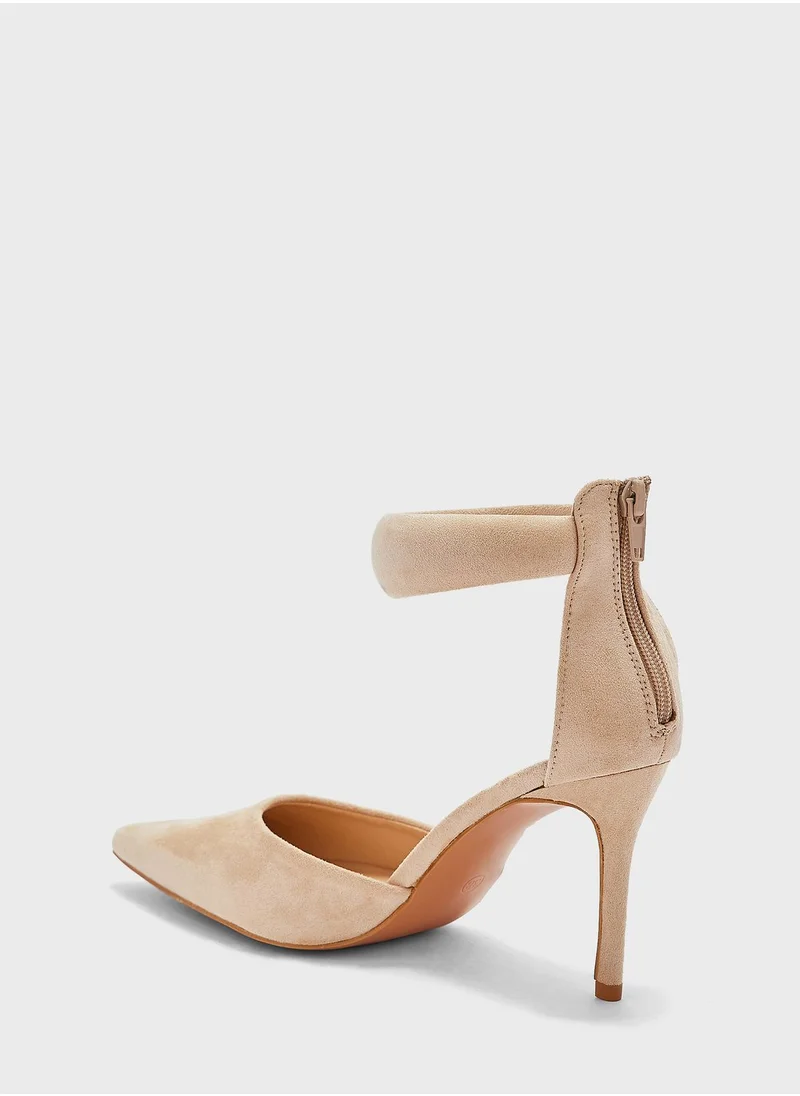 ELLA Ankle Strap Pumps