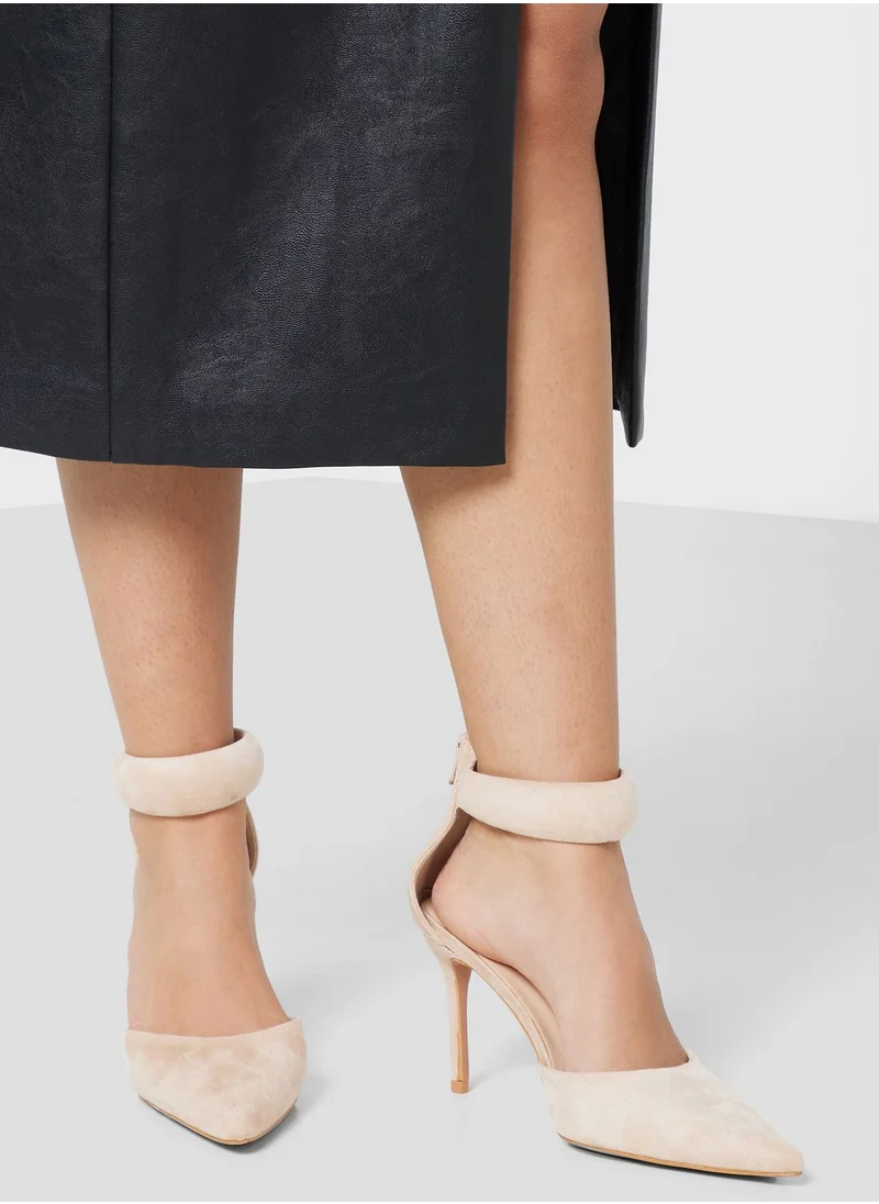 ELLA Ankle Strap Pumps
