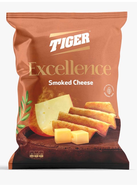 Excellence Smoked Cheese Chips - 58-68 grams