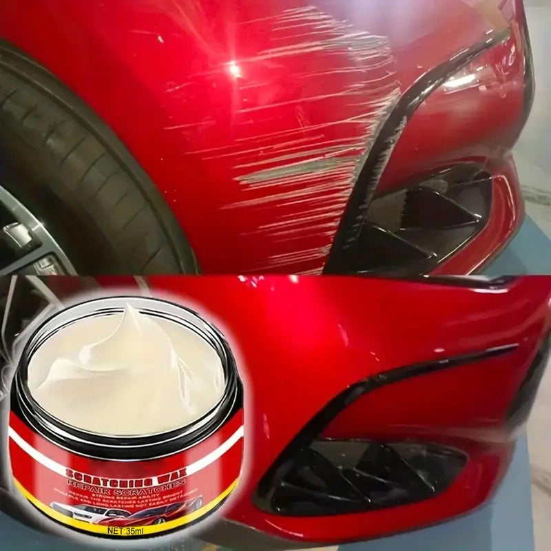 Car Scratch Remover Wax Polishing Cream Kit Easy Application For Car Truck RV - Image 4
