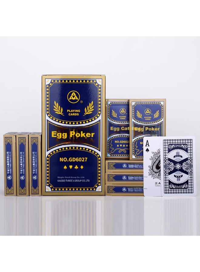 Aaa Guandan Playing Cards Aaa Game Room 3a Blue Core Paper 55*95 Loose Gd6027 Narrow Version Ten Decks - Image 4