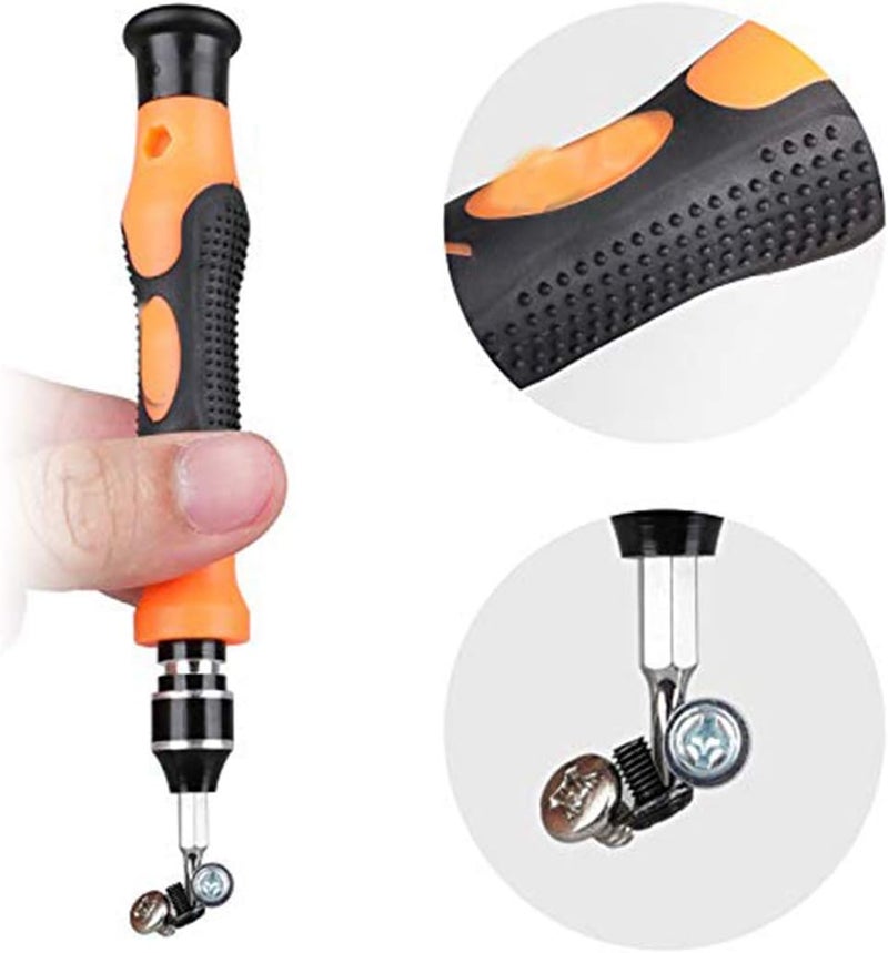 Zikra Precision 45 in 1 Screwdriver Set Repair Maintenance Kit Tools for iPhone, iPad, Samsung Cell Phone,Tablet PC, Laptop,Computer and Other Electronic Device (45 in 1) - Image 4