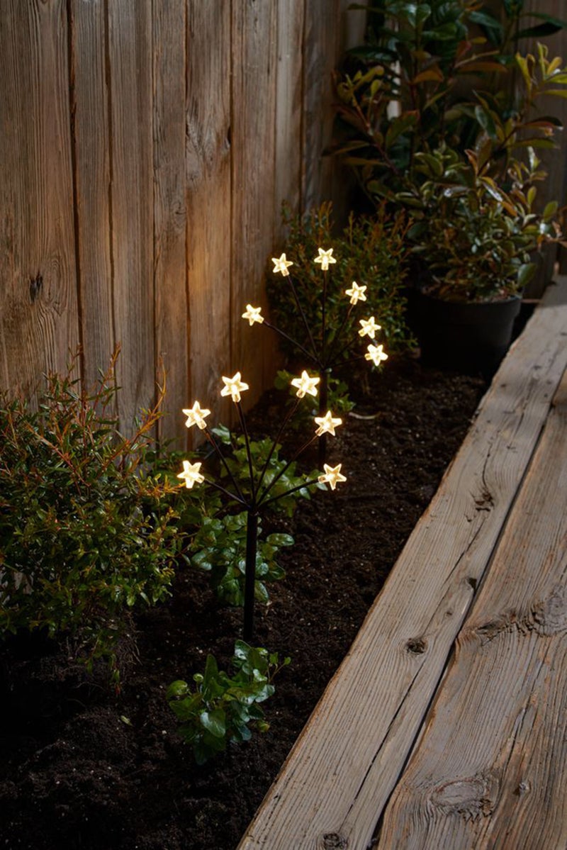 Tchibo 2 Pieces Led Ground Sticks 43 H cm, Black  - Image 1