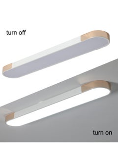 Ganeed Modern ceiling light Dimmable ceiling light with remote control Living room lamp LED ceiling light Ceiling lamp for kitchen dining room (Gold 100cm)  - Image 5