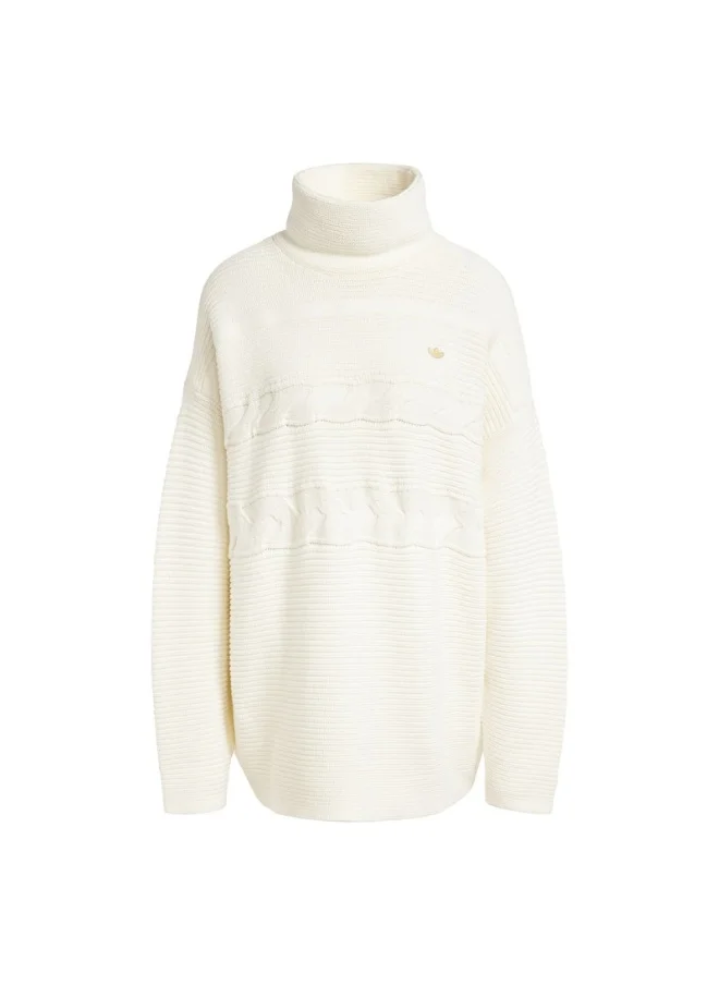 اديداس adidas OS TURTLENECK White Originals Women SWEATERS