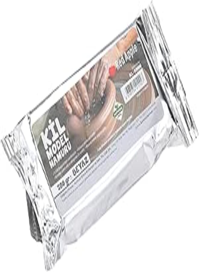 Red Apple KL500B Modeling Clay Paste 500 g, White