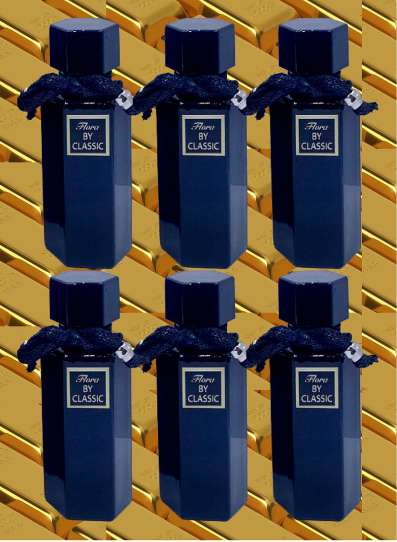فلورا 6 قطع عطر فلورا من كلاسك رقم 1037 25 مل EDP - Image 1