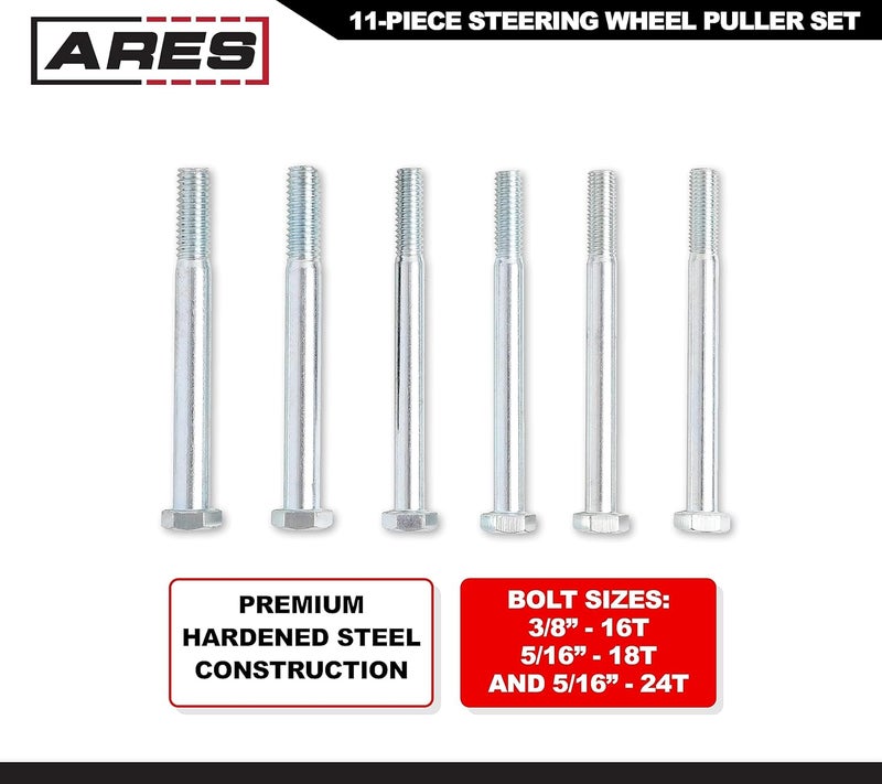ARES 12024-11 قطعة مجموعة سحب عجلة القيادة - للاستخدام على المركبات ذات المحاور 4 بوصة - مصنوعة من الفولاذ المطروق المقسى - Image 3