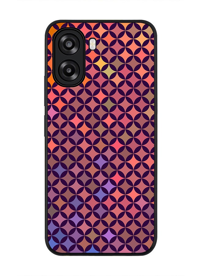 Stylizedd For Oppo A6x 5G / A6x 4G Case,Slim fit Camera Protection, Shockproof Thin Phone cover  - Wall Of Diamonds - Image 1