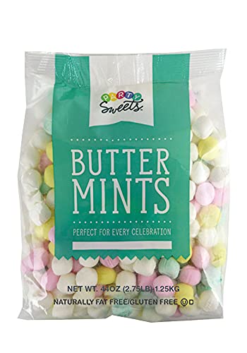 Party Sweets Assorted Pastel Buttermints 275 Pound Appx 350 pieces from Hospitality Mints - Image 1