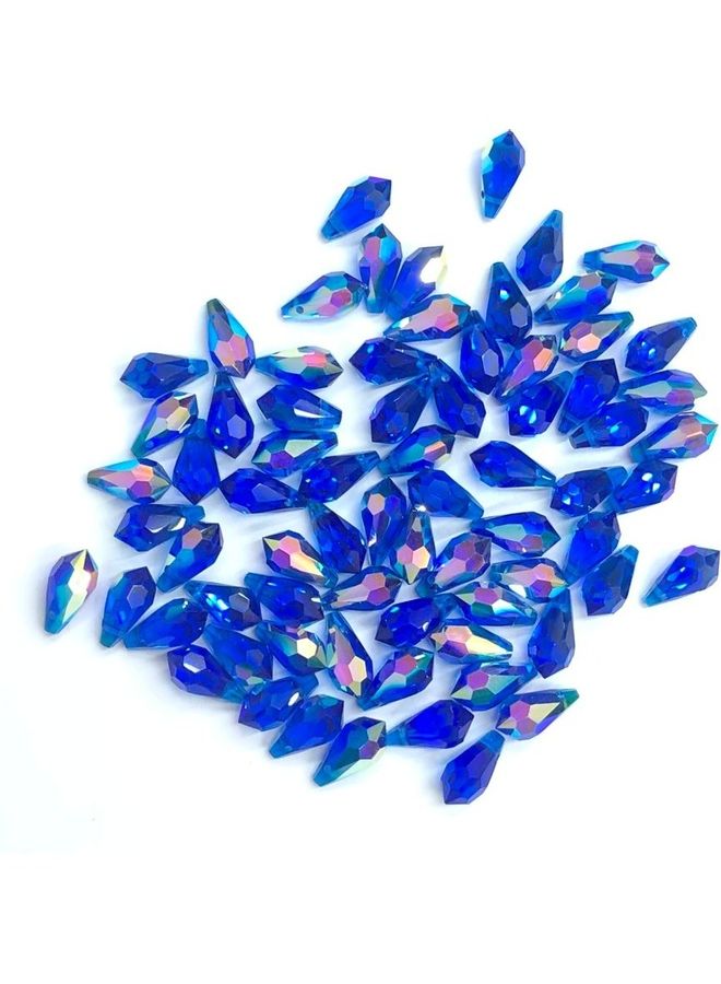 NIBEMINENT 72-Piece Drop Shaped Glass Crystal - Image 2