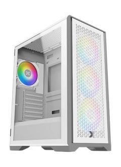 Xigmatek Lux S Tower Arctic Computer Case With 4 Fans