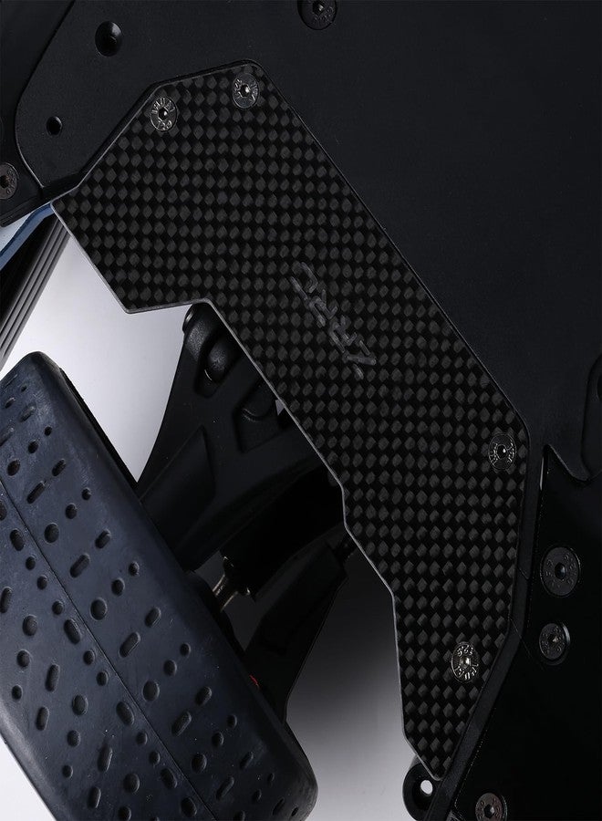 ZRRC 1.5MM Carbon Fiber Front Bumper Winglets Air Dam for Arrma 1/7 Limitless/Felony/Infraction 6S, Fits ARA320515 Front Bumper Extension Aero Side Fins Airflow Diffuser RC Car Racing Chassis Upgrade - Image 4
