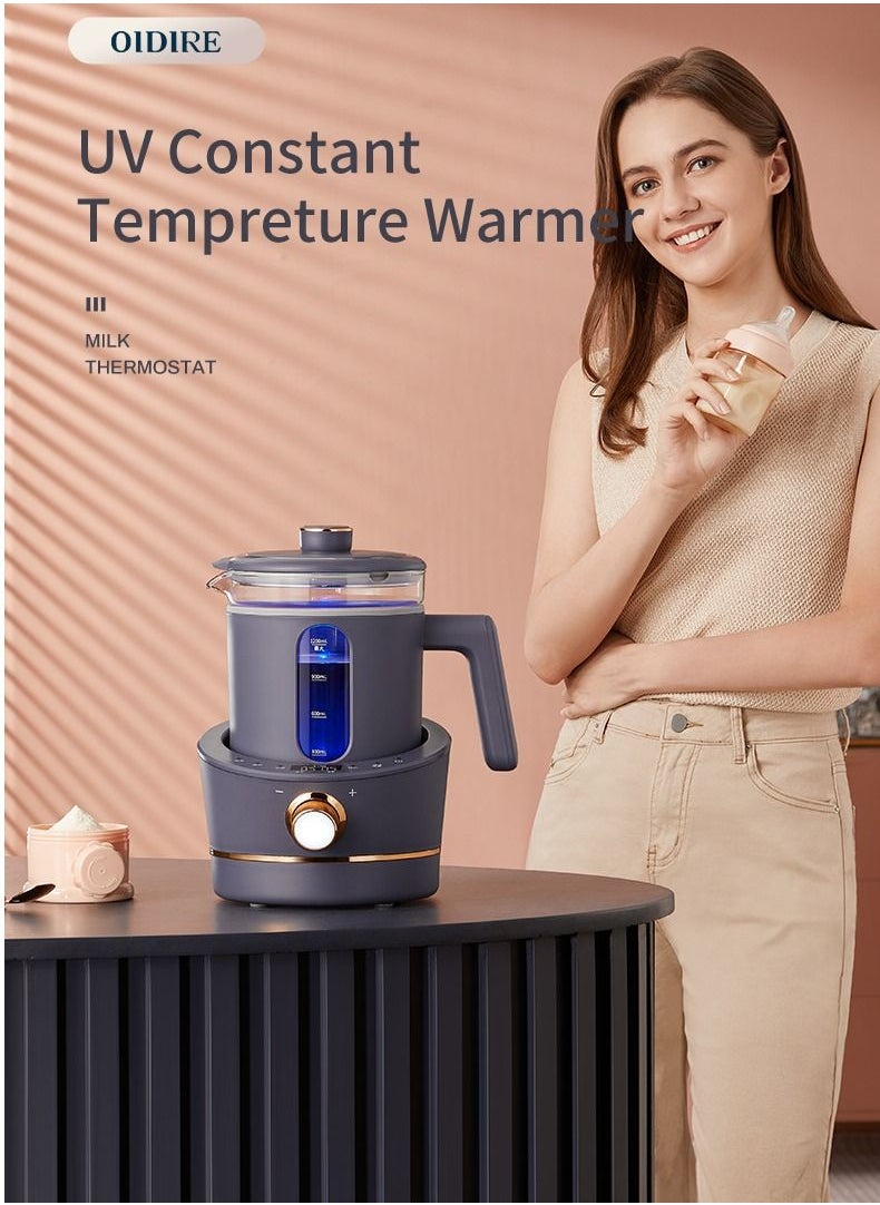 OIDIRE - Baby Electric Water Kettle 1.2L Smart Kettle with Temperature Control & 48h Keep Warm Instantly Dispense Warm Water at Perfect Baby Bottle Temperature BPA FREE 1000W 2 Years Warranty - Image 1