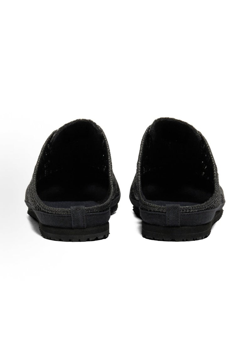 أونيتسوكا تايجر Sabot Slip-On Sandals Pure Black For Men/Women/Students - Image 4
