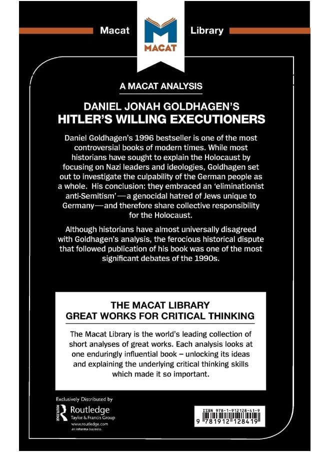 Routledge An Analysis of Daniel Jonah Goldhagen's Hitler's Willing Executioners: Ordinary Germans and the Holocaust  - Image 2