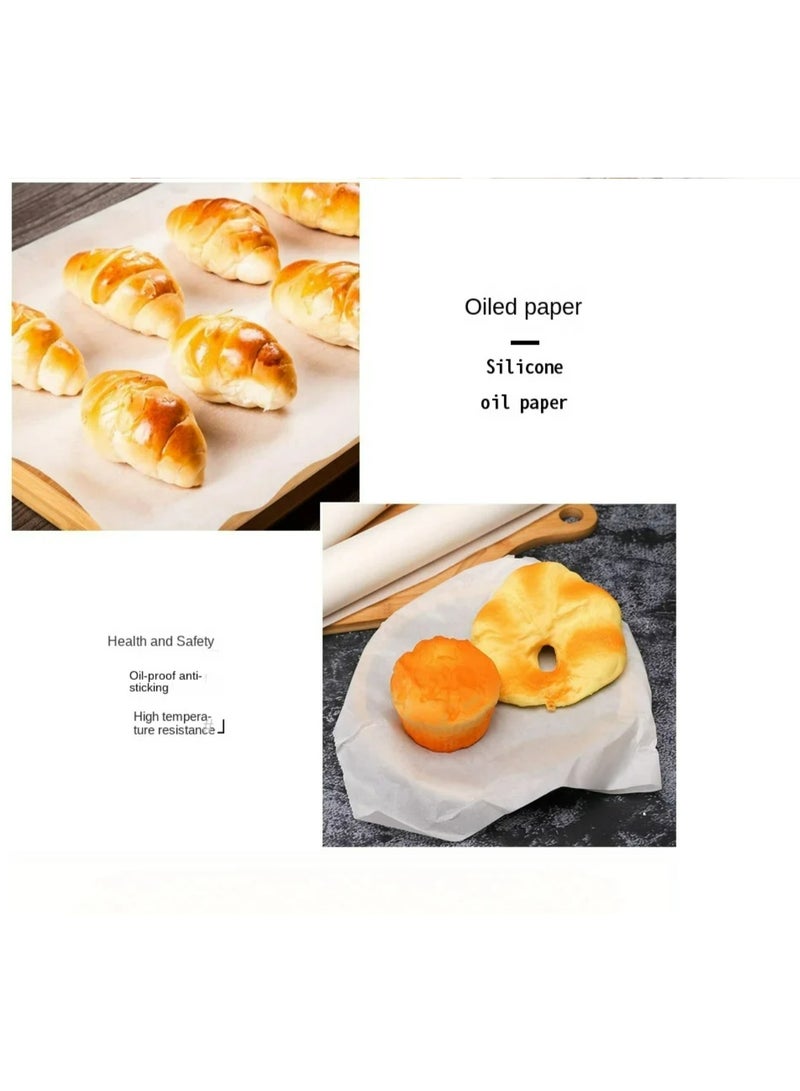 Heavy Duty Paper Roll for Baking, Non-Stick Baking Paper for Cooking, Baking Cookies, Grilling, Air Fryer and Steaming - Image 5