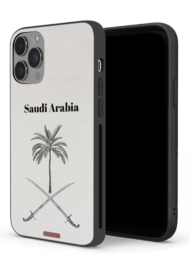 Tolwak Apple iPhone 14 Pro Protective Case Kingdom Of Saudi Arabia Sign Art - Image 1