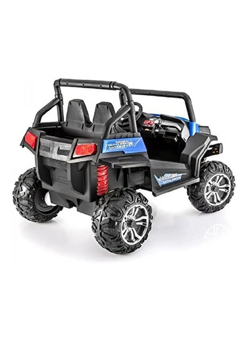 RBWTOYS - RBWTOYS - Power Electric 4wheel Motorcar for kids Ride S2588 (BLUE) 135x93x93cm - Image 1