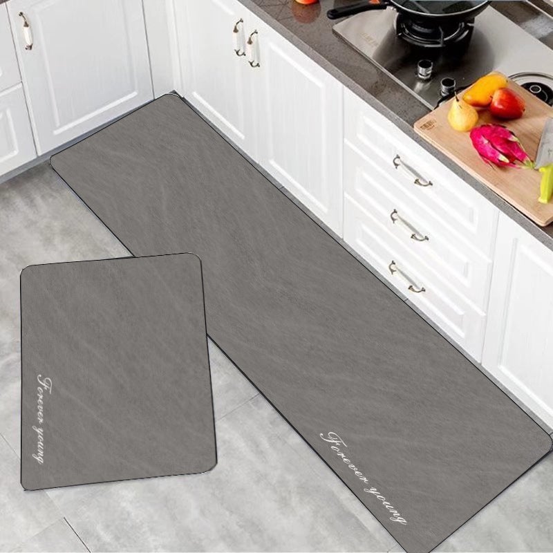 Diatom Mud Floor Mat – Absorbent Non-Slip Quick-Drying Bathroom Mat - Image 1
