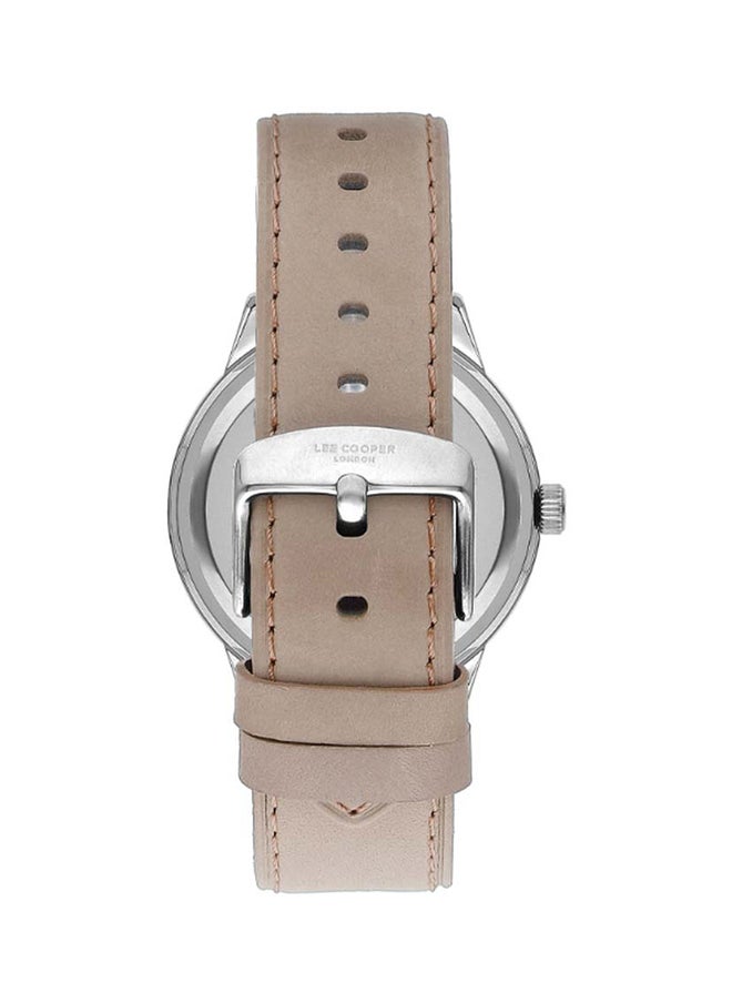 Lee Cooper Men's Analog Beige Dial Watch - LC07933.344  - Image 3