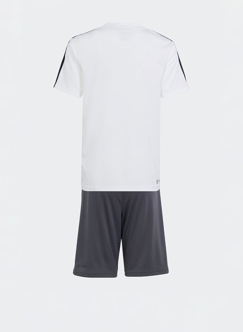 Adidas Youth 3-Stripes Train Essential Aeroready Set - Image 2