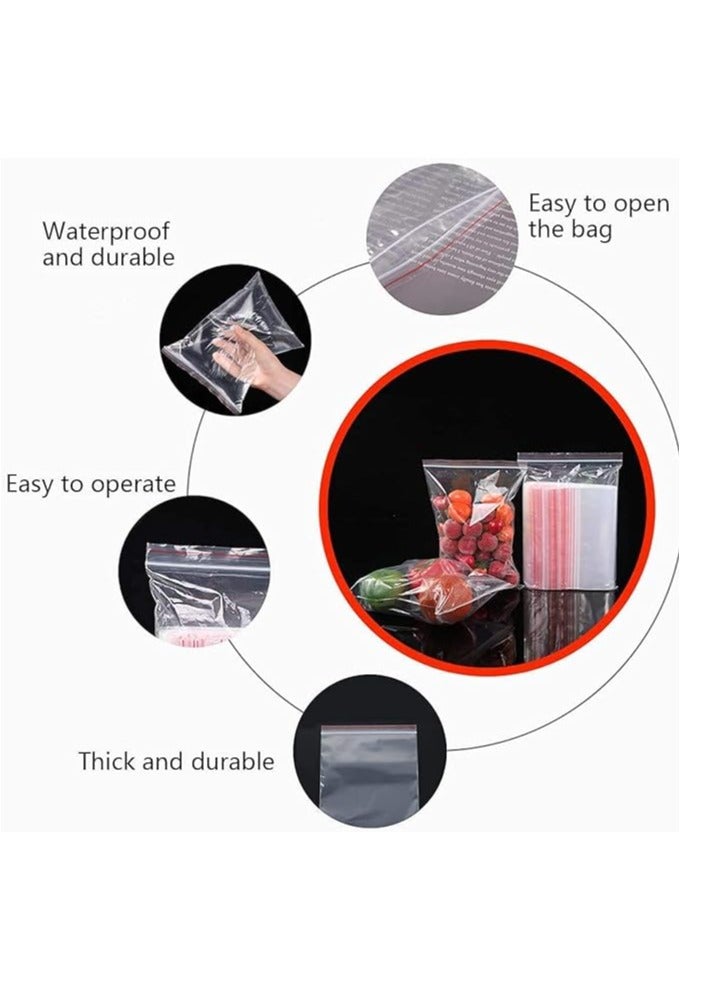 Terabyte Small Clear Plastic Ziplock Bags Reclosable Cello Poly Bag Treat Self Sealing Bags Favor Storage Bags for Snacks Bakery Cookies Candies Decorative Wrappers 3x4 (100pcs) - Image 4