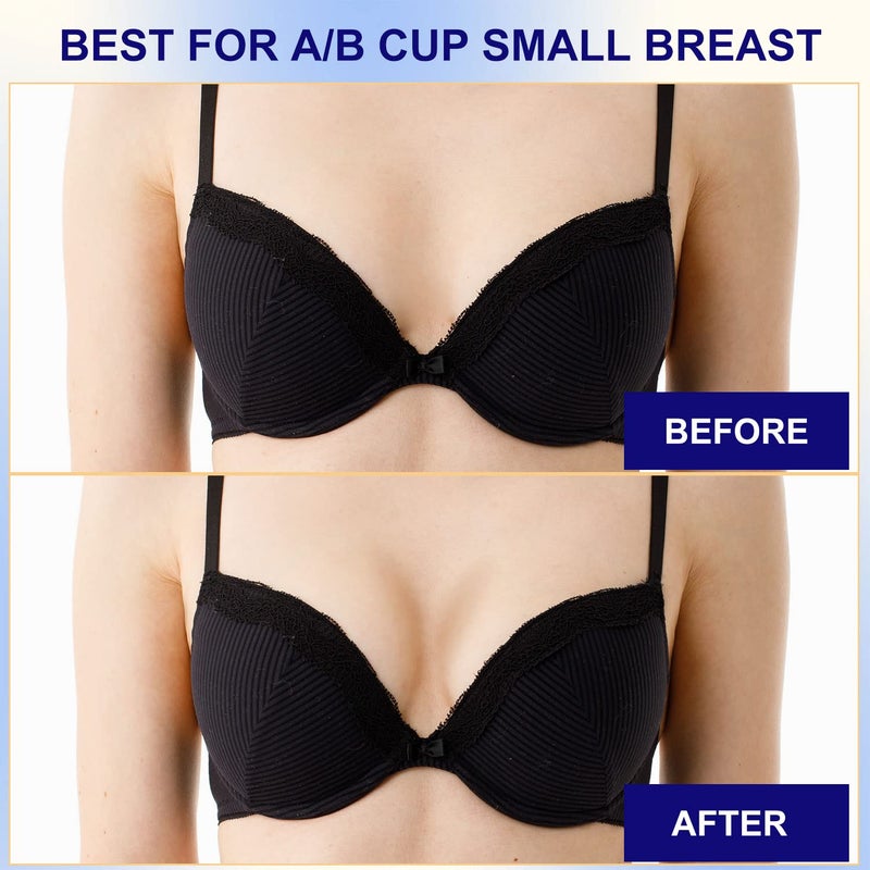 Nimiah Silicone Bra Inserts Breast Pads 3 Pairs Push-up Padding for Women | Removable Sticky Bra Cups for Swimsuits Dresses Bikini Top - Image 2