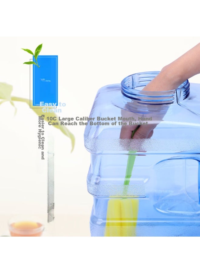 All-round Quanshi Pc Water Dispenser, Pure Water Container, Kung Fu Tea Storage Tank, Water Storage Bucket, Tea Table, Tea Brewing, Outdoor Bucket, 20-liter Vertical Container - Image 3