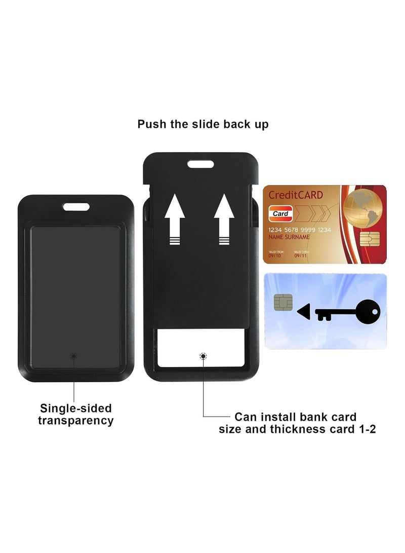 NIIMBOT Retractable ID Badge Holder with Breakaway Lanyard, Heavy Duty Badge Reel and Detachable Keychain, Sturdy ABS Material Card Holder for Office Staff, Durable Retractable Badge Clip for Nurses and Teachers, Practical Cruise Ship Cards Holder for Security and Students - Image 3