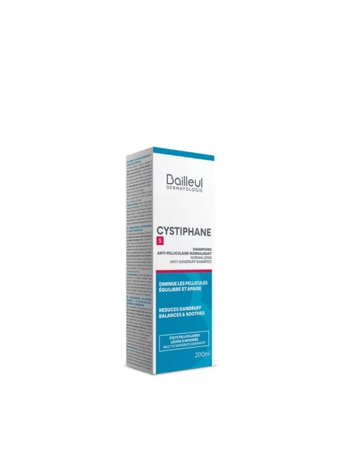 Cystiphane anti dandruff S shampoo 200 ml - Image 1
