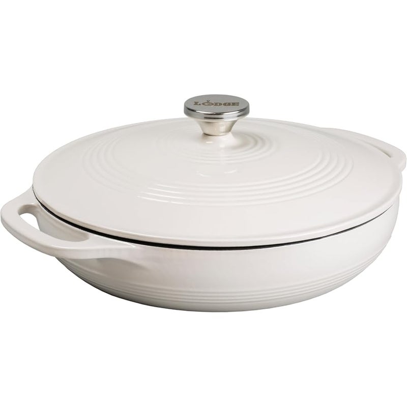 Lodge 3.6 Quart Cast Iron Casserole Pan 3.6 Quart EC3CC13 - Image 1
