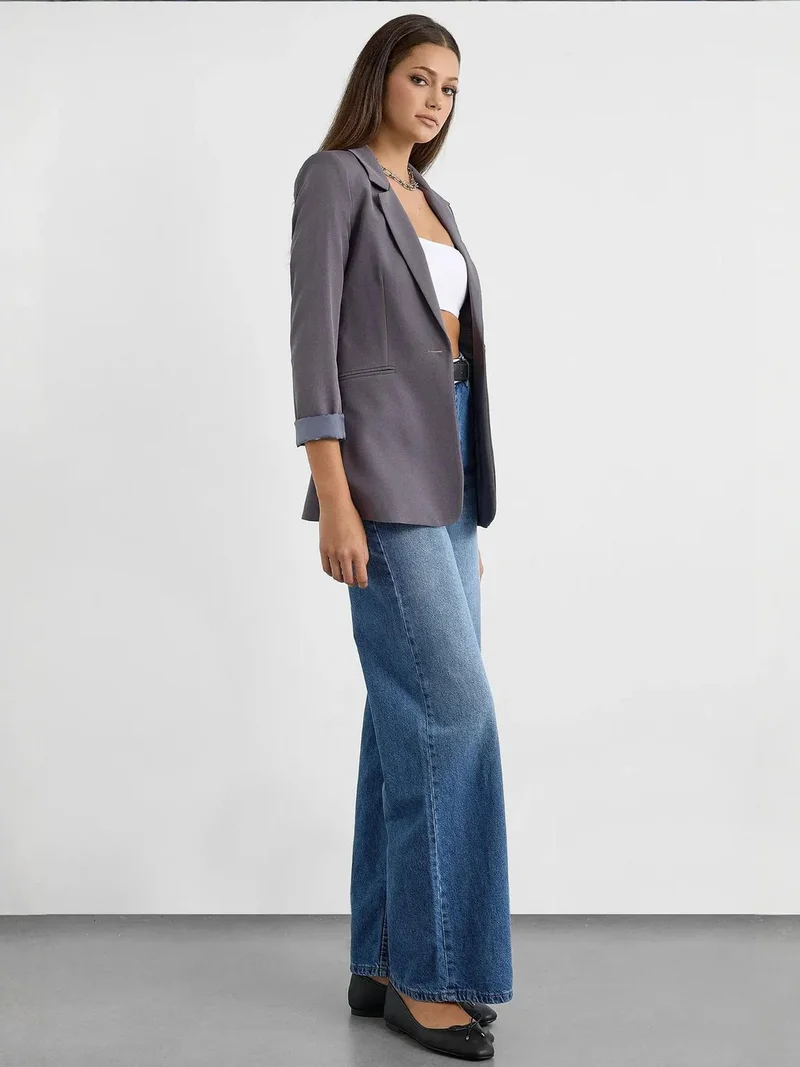 HICCUP Buttoned Blazer
