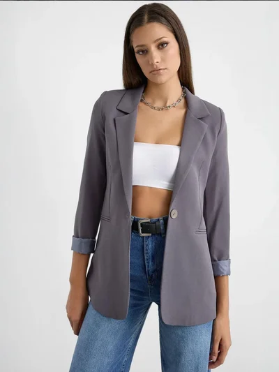 HICCUP Buttoned Blazer