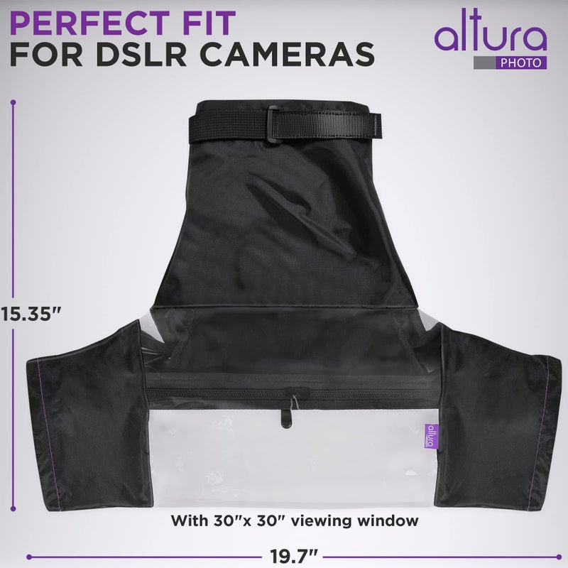 Altura Photo Professional Waterproof Camera Rain Cover for Canon Nikon Sony DSLR & Mirrorless Cameras and Lenses, Photography Camera Accessories - Image 3