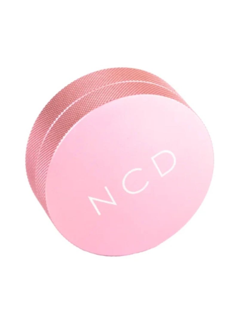 nucleus DLC Distributor, Adjustable Height, Lightweight, Carbon Coating to Reduce Static & Coffee Retention, 58.5mm - Pink - Image 1