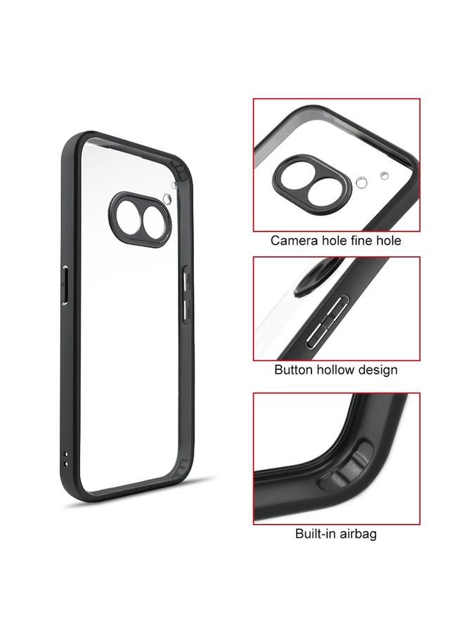 S-TOP Case For Nothing Phone 2a Frosted TPU Hybrid Transparent PC Phone Case - Image 3