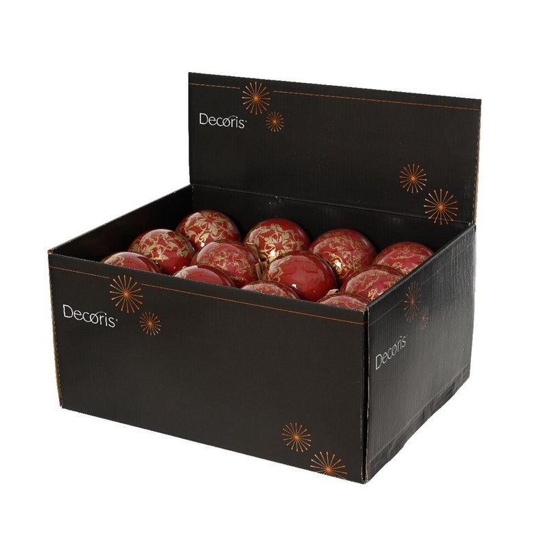 Kaemingk Bauble – Foam, Red, 9.3cm, Christmas Holiday Decoration, Festive Xmas Tree Ornament, Indoor Home Décor, Seasonal Holiday Accent, 1 Piece Assorted Design - Image 2