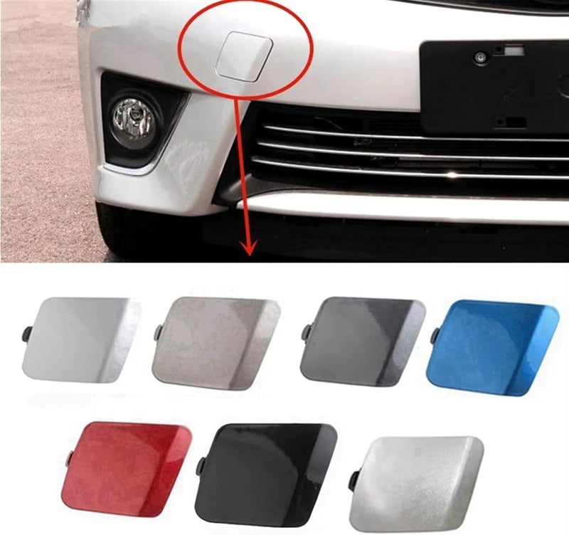 QASULER Front Bumper Tow Hook Cover Cap for Toyota Corolla - Image 3