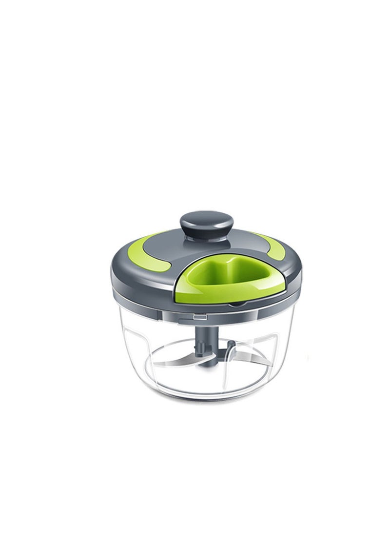 Small Practical Garlic Mash Hand-Pull Household Multi-Function Vegetable Cutter