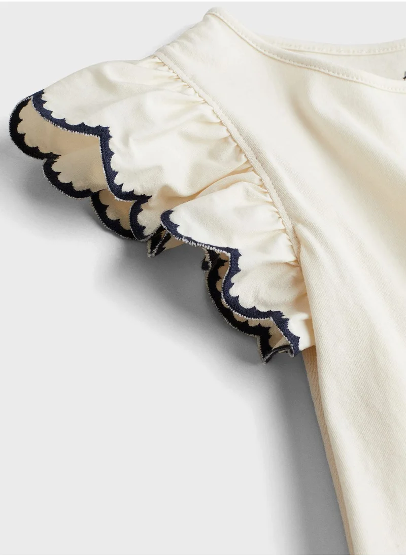 H&M Kids Frill Sleeve Top
