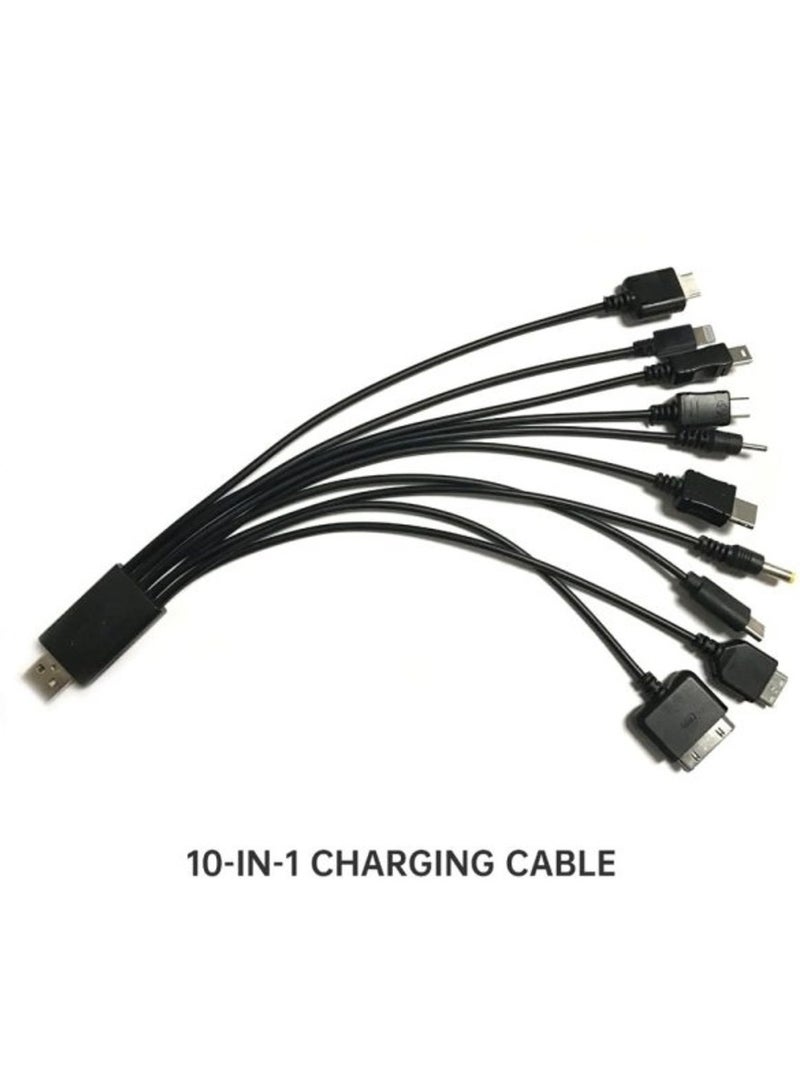 4-in-1 Solar Lighting System with 4 LED Bulbs and 10W Solar Panel - Image 3